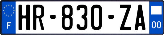 HR-830-ZA