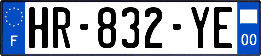 HR-832-YE