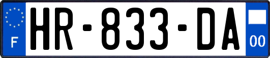 HR-833-DA