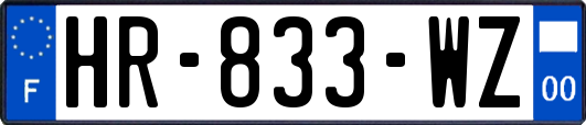 HR-833-WZ