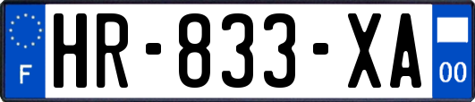 HR-833-XA