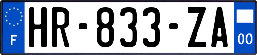 HR-833-ZA