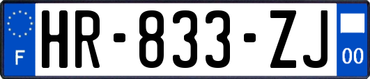 HR-833-ZJ