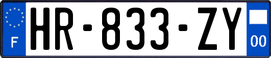 HR-833-ZY