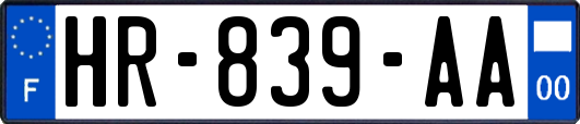 HR-839-AA