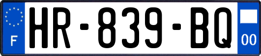 HR-839-BQ