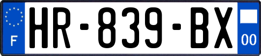 HR-839-BX