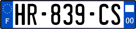 HR-839-CS