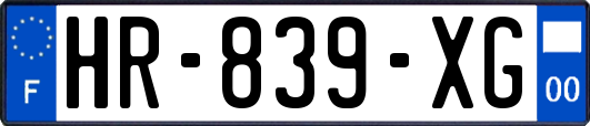 HR-839-XG