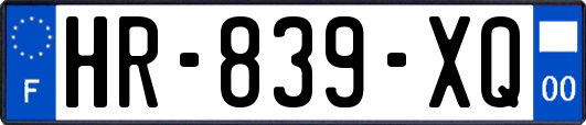 HR-839-XQ