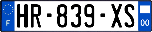 HR-839-XS