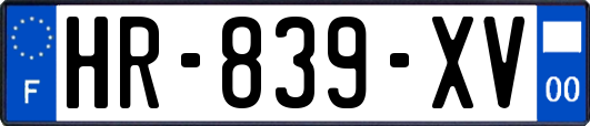 HR-839-XV