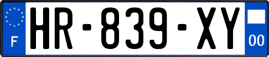 HR-839-XY