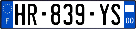 HR-839-YS