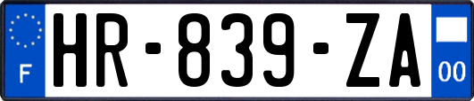 HR-839-ZA