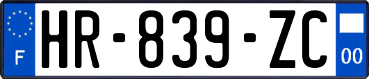 HR-839-ZC