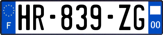 HR-839-ZG