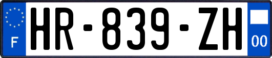 HR-839-ZH
