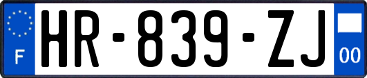 HR-839-ZJ