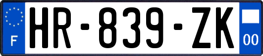 HR-839-ZK