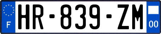 HR-839-ZM