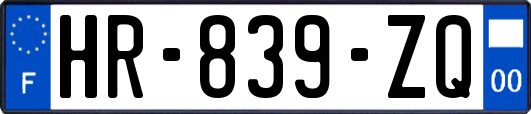 HR-839-ZQ