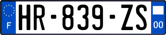 HR-839-ZS
