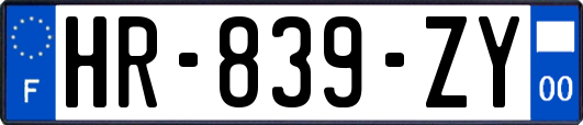 HR-839-ZY