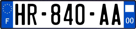 HR-840-AA