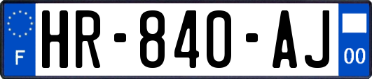HR-840-AJ
