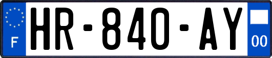 HR-840-AY