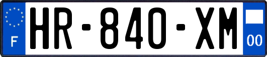 HR-840-XM