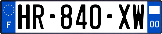 HR-840-XW