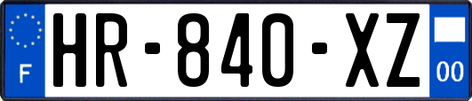 HR-840-XZ