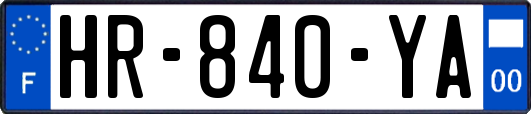 HR-840-YA