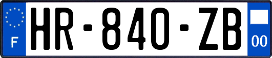 HR-840-ZB
