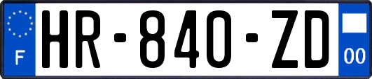 HR-840-ZD