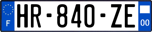 HR-840-ZE
