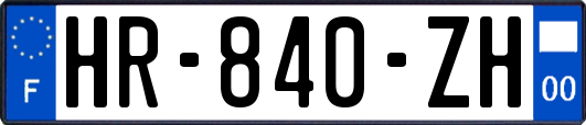 HR-840-ZH