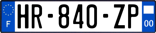HR-840-ZP