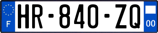 HR-840-ZQ