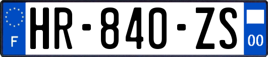 HR-840-ZS