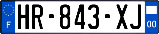 HR-843-XJ