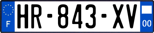 HR-843-XV