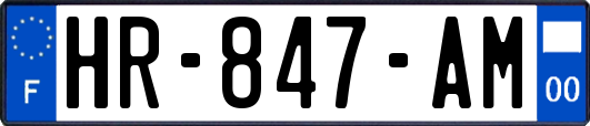 HR-847-AM