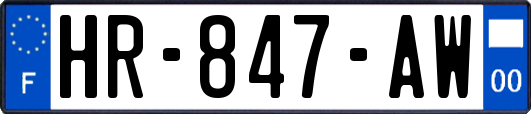 HR-847-AW