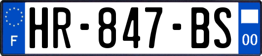 HR-847-BS