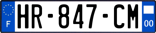 HR-847-CM