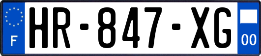 HR-847-XG