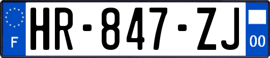 HR-847-ZJ